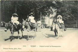 Vichy * Le Départ Pour La Promenade En âne * Anier - Vichy