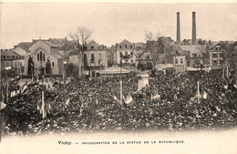 Vichy * Inauguration De La Statue De La République * Cérémonie Commémoration Fête Locale - Vichy