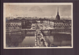 ITALIE TORINO PIAZZA E PONTE VITTORIO EMANUELE - Ponti