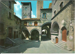 Viterbo (Lazio) Piazza San Pellegrino, Palazzo Degli Alessandri, St. Pellegrino Square, Alessandri Palace - Viterbo