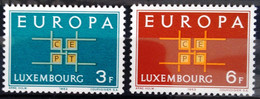 EUROPA 1963 - LUXEMBOURG                 N° 634/635                        NEUF** - 1963