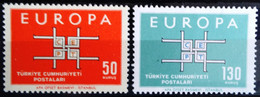 EUROPA 1963 - TURQUIE                 N° 1672/1673                        NEUF** - 1963