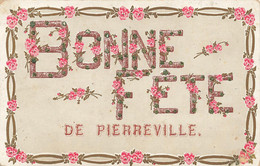 A 1144 Fantaisie Bonne Année De Pierreville - New Year