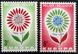 EUROPA 1964 - BELGIQUE                 N° 1298/1299                        NEUF** - 1964