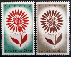 EUROPA 1964 - GRECE                 N° 835/836                        NEUF* - 1964