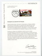 FRANCE -  HUNSPACH N° Yt ? SUR DOCUMENT DE L'IMPRIMERIE DES TIMBRES-POSTE Obli. 1er JOUR DU 1/7/2021 De HUSPACH - 2020-…