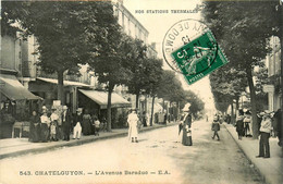 Châtel Guyon * Châtelguyon * Avenue Baraduc * Commerces Magasins * Grand Bazar - Châtel-Guyon