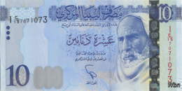 Libya 10 Dinars (P82) 2015 -UNC- - Libië
