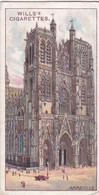 Gems Of French Architecture 1916 Wills Cigarette Card, 1 St Vulfran, Abbeville - Wills