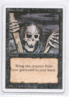 MAGIC The GATHERING  "Raise Dead"---REVISED (MTG--135-6) - Andere & Zonder Classificatie