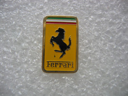 Pin's Logo Des Voitures FERRARI - Ferrari