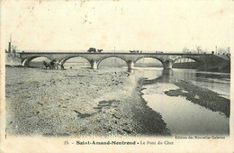 St Amand Montrond * Le Pont Du Cher * Attelage Sabliers - Saint-Amand-Montrond