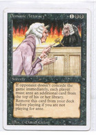 MAGIC The GATHERING  "Demonic Attorney"---REVISED (MTG--135-9) - Other & Unclassified