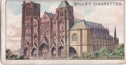 Gems Of French Architecture 1916 Wills Cigarette Card, 11 St Etienne Cathedral - Wills