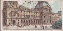 Gems Of French Architecture 1916 Wills Cigarette Card, 31 Louvre Paris - Wills