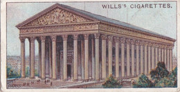 Gems Of French Architecture 1916 Wills Cigarette Card, 32 Madeleine Paris - Wills
