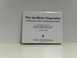 Das Nördliche Ostpreussen 1 : 230 000. Übersichtskarte Stand 1987 (Rautenberg) - Atlanten