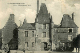 Aubigny Ville * Place Et Ancien Château Du Village , Façade Nord * Hôtel De Ville - Aubigny Sur Nere