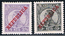 Angola, 1912, # 103/4, MH - Angola