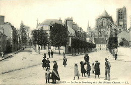 Bourges * La Rue De Strasbourg Et La Rue Béthune Charost - Bourges