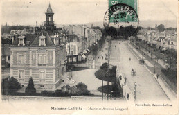 MAISONS-LAFFITTE  -  Marie Ey Avenue Longueil  -  CPA - Maisons-Laffitte