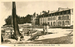 Loctudy * Un Coin De La Cale Et L'Hôtel Des Bains - Loctudy