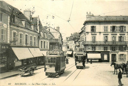 Bourges * La Place Cujas * Tramway Tram * Horlogerie Bijouterie - Bourges