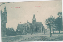 Vilvoorde - Kerk (Royls Nr 5) (gelopen Kaart Met Zegel) (zie Tram Links) - Vilvoorde