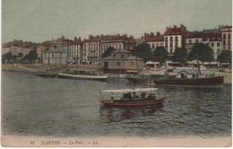 44 - Nantes - Le Port - Mention "lieu De Destination Envahi" En 1914 - Nantes