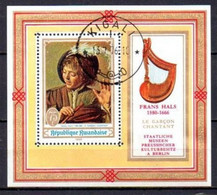 F - RWANDA - 1969 - BF N° 17 "Frans Hals" - Used Stamps