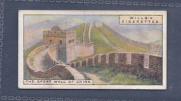 Wonders Of The Past 1926 - Original Wills Cigarette Card - 26 Great Wall Of China - Wills