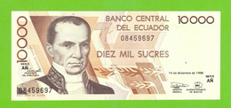 ECUADOR 10000 SUCRES 1998  AŃ  P-127e UNC - Equateur