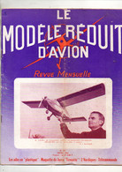 Le Modèle Réduit D'avion N°287 Les Ailes En "plastique" - Maquette Du Jurca "Tempête" - 2 Nordiques - Télécommande 1963 - France