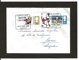ARGENTINE-SUISSE  19.7.1966 - 1966 – England