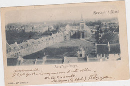 Aalst - Begijnhof (Cornelis) (gelopen Kaart Van Voor 1900 Verstuurd Naar Nantes (Frankrijk)) - Aalst