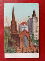 CPA - ETATS UNIS - NEW YORK - TRINITY CHURCH - Kirchen