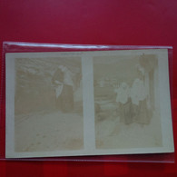 CARTE PHOTO MACEDOINE DOUBLE VUES - Macedonia Del Nord