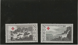 NORVEGE - CROIX ROUGE N° 484-485 NEUF SANS CHARNIERE - ANNEE 1965 - Neufs