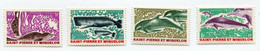 SAINT PIERRE ET MIQUELON N°391 / 394 ** ANIMAUX MARINS - Neufs