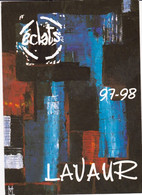LAVAUR  "Éclats" 1997 Et 1998 (voir Scan Verso De La Carte) - Lavaur