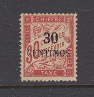 French Morocco, Scott J3 (Yvert TT3), MLH - Segnatasse