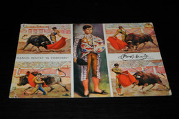 38184                         SPAIN  ESPANA, MANUEL BENITEZ "EL CORDOBES" / FOLKLORE / COSTUMES - Bull