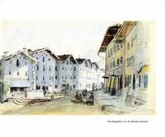 Christian Mali 1832-1906 - Berchtesgaden Druck - Dessins