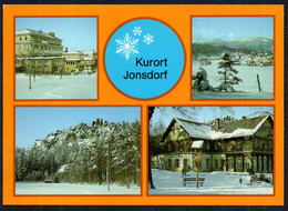 F5495 - TOP Jonsdorf HO Gaststätte Gondelfahrt FDGB Heim Jonashof - Verlag Bild Und Heimat Reichenbach - Jonsdorf