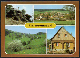 F5498 - TOP Hinterhermsdorf Neudorf Umgebindehaus - Verlag Bild Und Heimat Reichenbach - Hinterhermsdorf