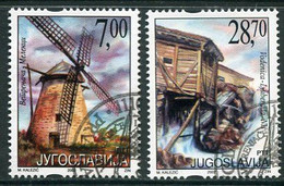 YUGOSLAVIA 2002 Mills Used.  Michel 3083-84 - Used Stamps