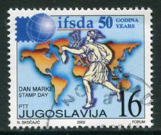 YUGOSLAVIA 2002 Stamp Day Used.  Michel 3092 - Gebraucht