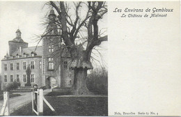 JEMEPPE SUR SAMBRE. ONOZ.  LE CHATEAU DE MIELMONT. ENVIRONS DE GEMBLOUX.  NELS SERIE 67 N°4 - Jemeppe-sur-Sambre