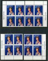 Canada MNH PB's 1977 Silver Jubilee - Unused Stamps