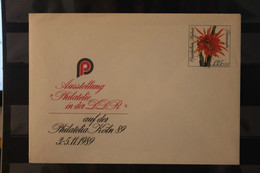 DDR 1989; Philatelia Köln 89, Ganzsache U 10, Ungebraucht - Covers - Mint